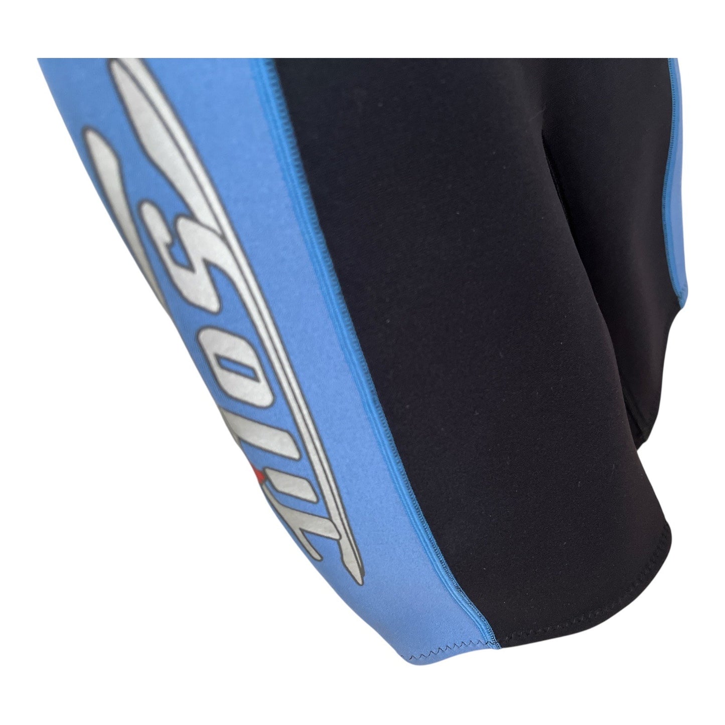 Tilos Men’s M Shorty Wetsuit – 2/2mm Neoprene Nylon – Black Blue – Surf Dive Swim