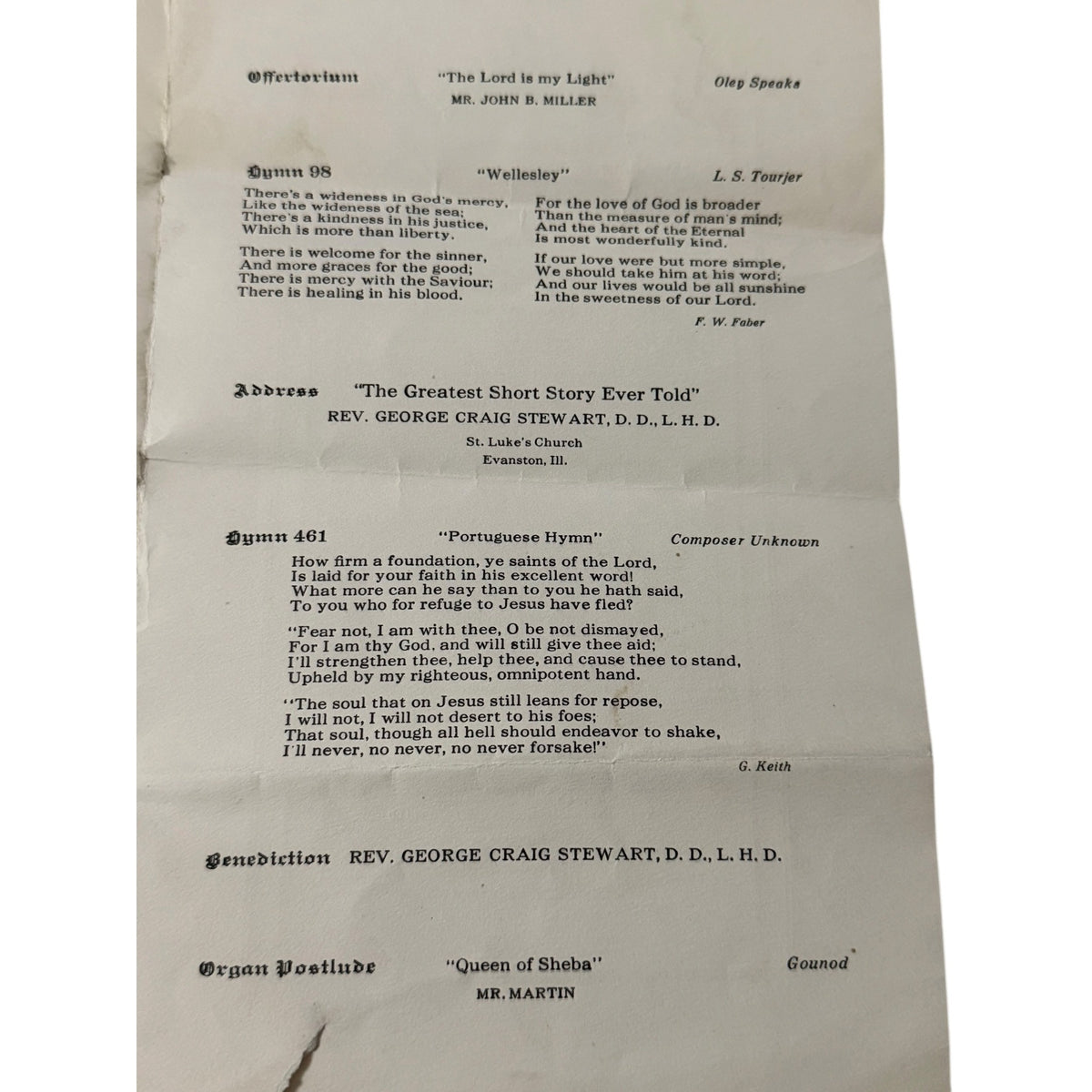 1922 Chicago Sunday Evening Club Orchestra Hall Program John G Shedd McCormick