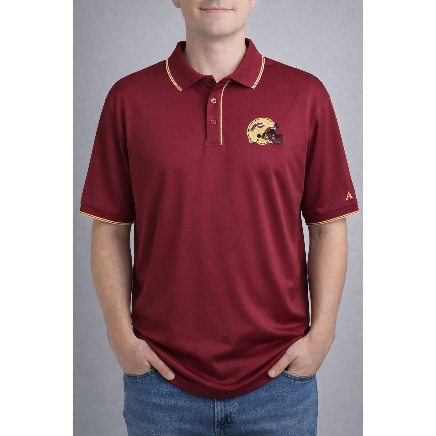 Antigua Florida State Seminoles FSU Burgundy Polo Shirt Men’s Size XL