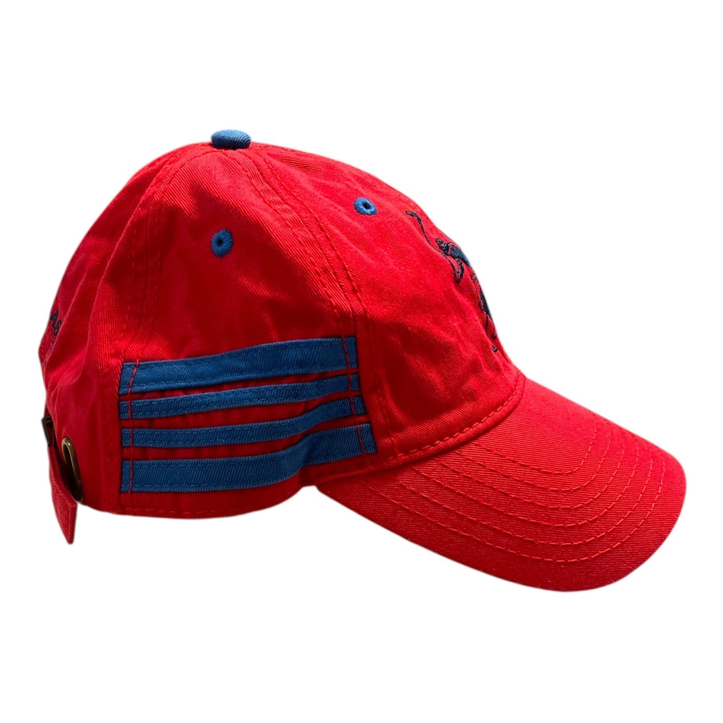 Vintage U.S. Polo Assn. Red Baseball Cap | Embroidered Polo Logo | Adjustable Strapback Hat