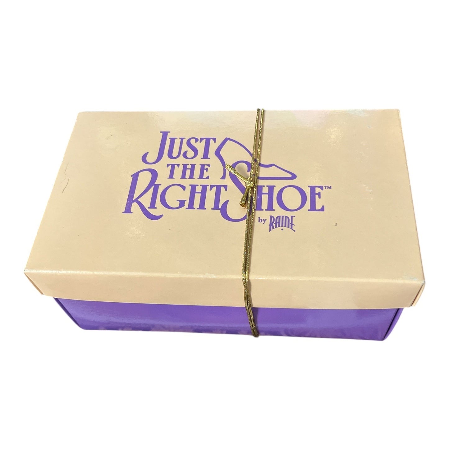 Just the Right Shoe by Raine – Deco Boot Figurine (1998) – Signed with Original Box