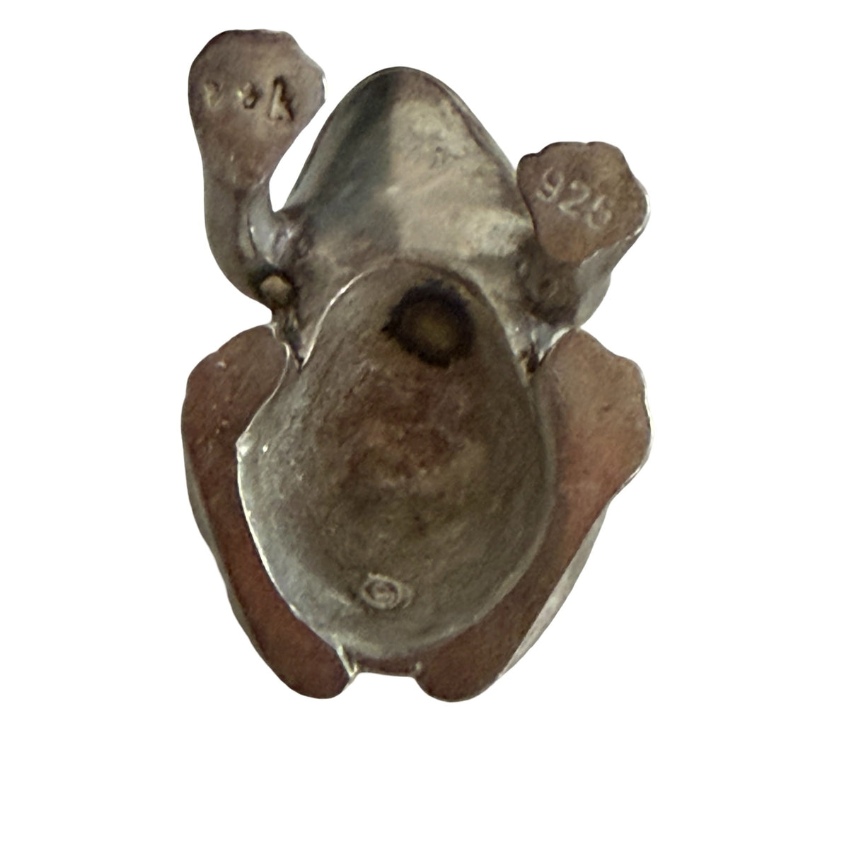 Vilmain You’re My Prince Sterling Silver 925 Frog Golden Crown Boxed 2006