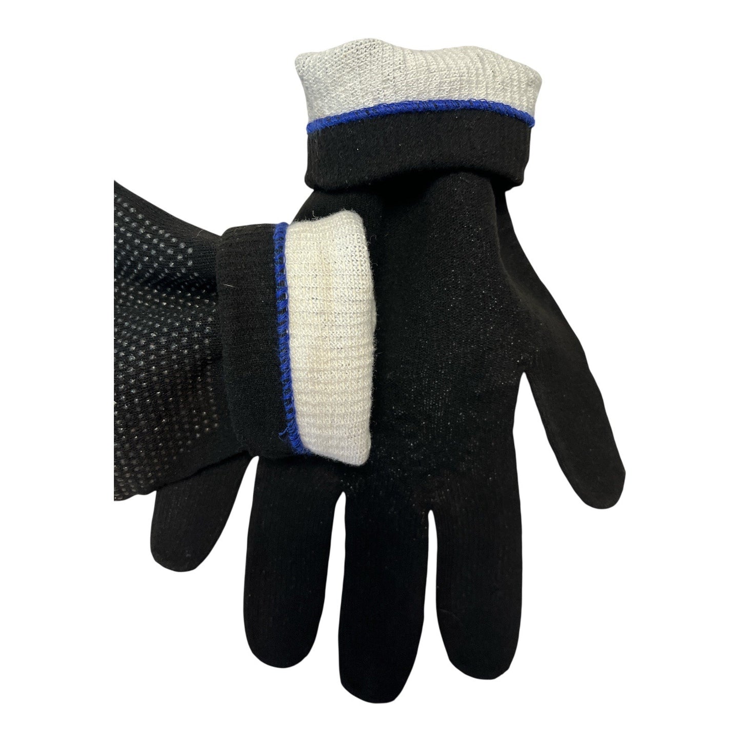SealSkinz Waterproof Thermal Grip Gloves – Black w/ Blue Trim – Unisex Outdoor