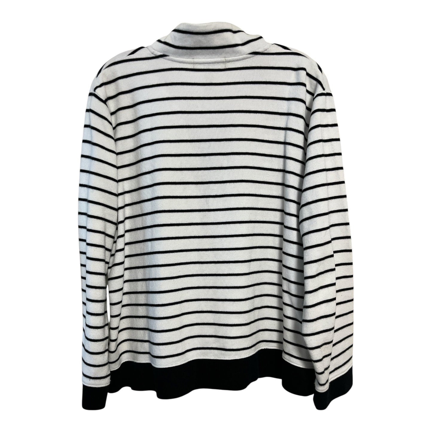 Lauren Ralph Lauren Women’s Striped Pullover Shirt – Size 2X – Cotton Knit