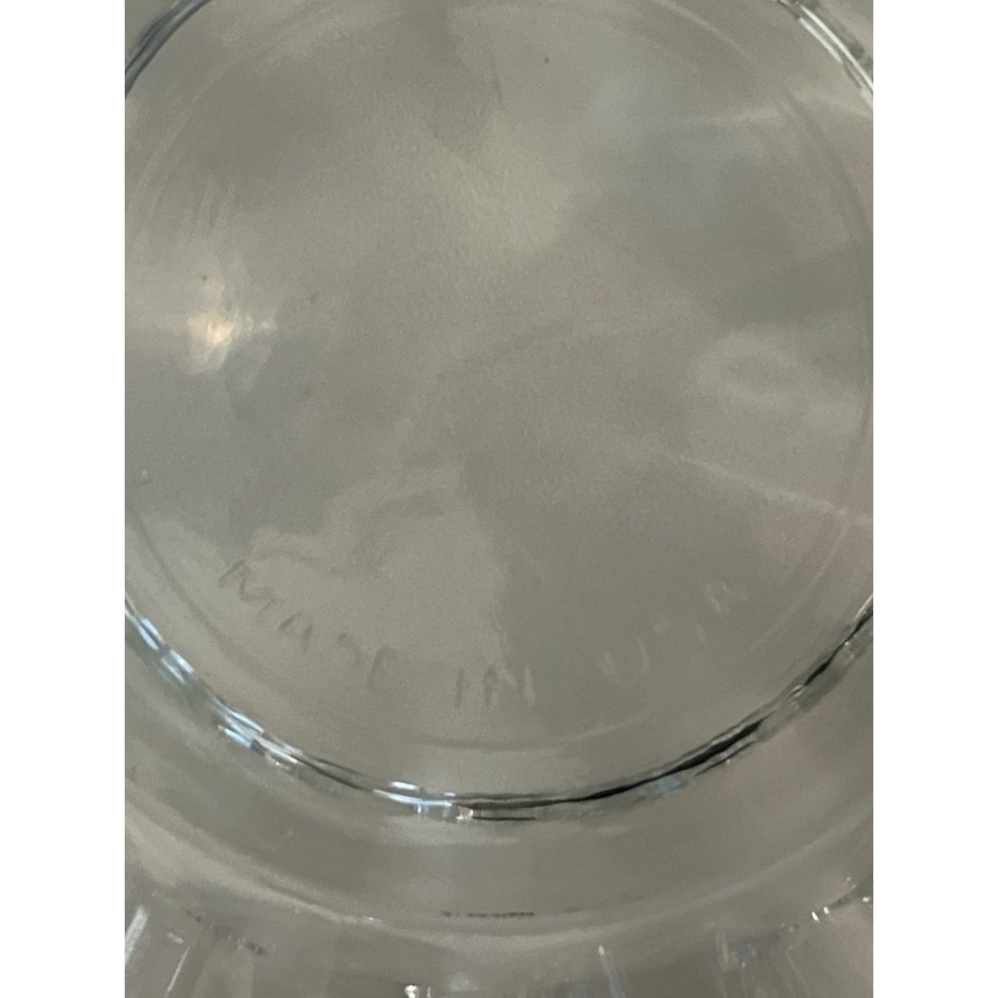 Vintage Indiana Glass Scalloped Pressed Glass Candy/Nut Bowl – Made in USA – 1960s–70s