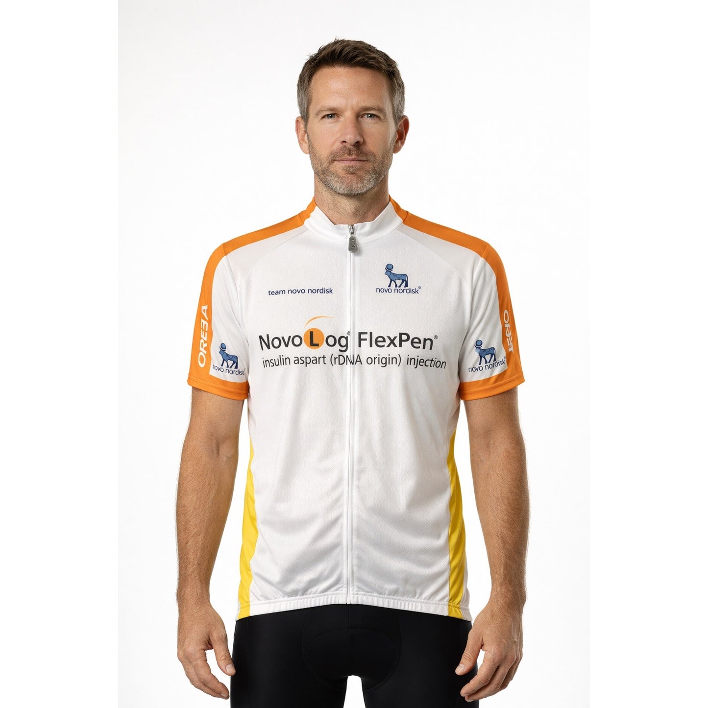 Team Novo Nordisk Cycling Jersey Nalini XL Full Zip Orbea Shimano Promo