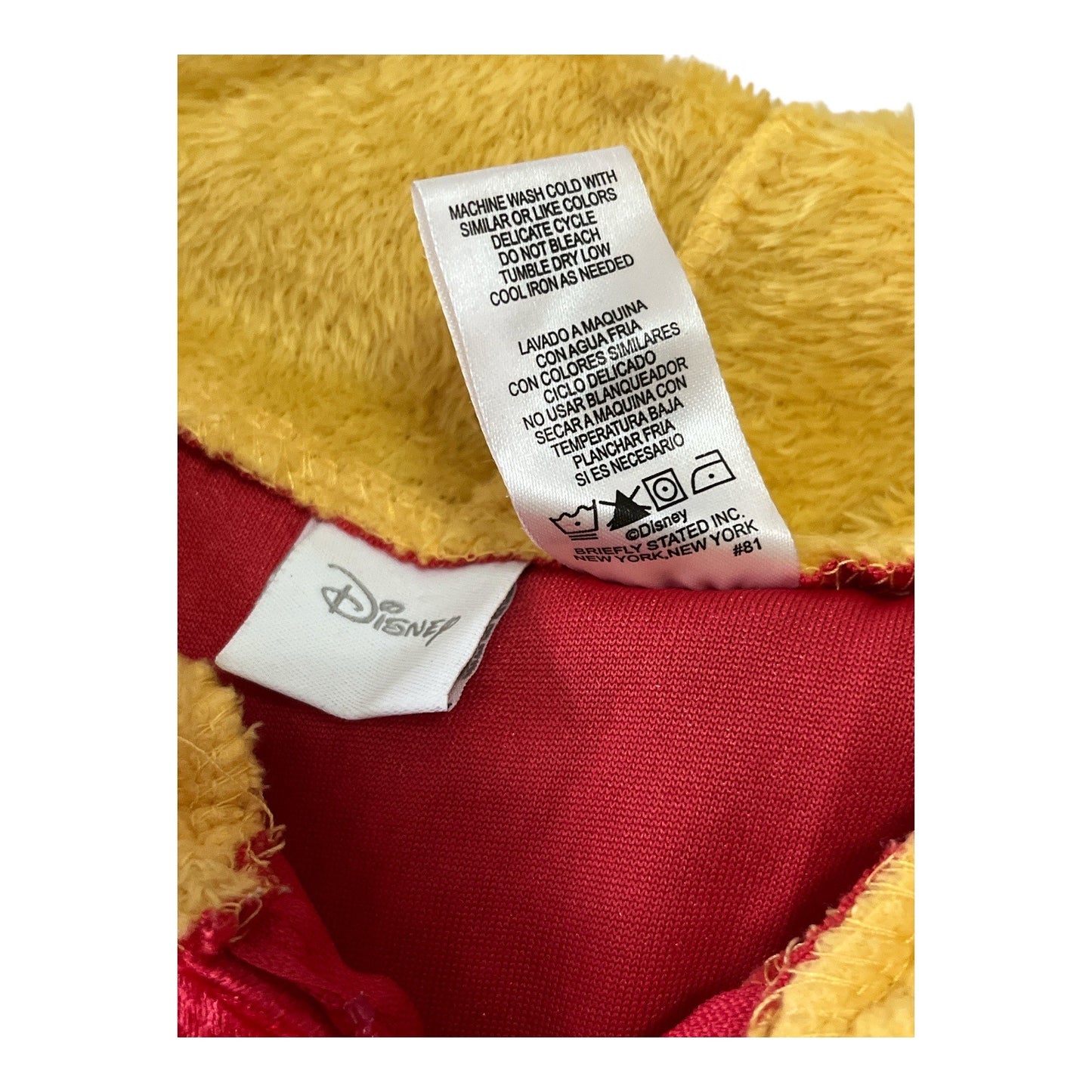 Disney Winnie the Pooh Hooded Adult Pajama – Size XL (16/18)
