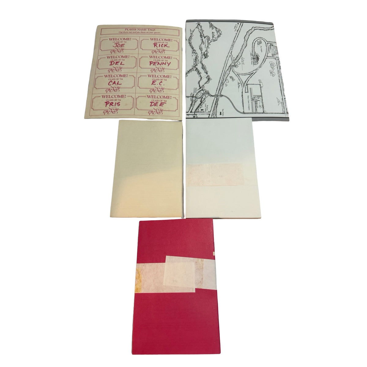 Vintage 1987 How to Host a Murder The Class of '54 Complete Mystery Game Cassette