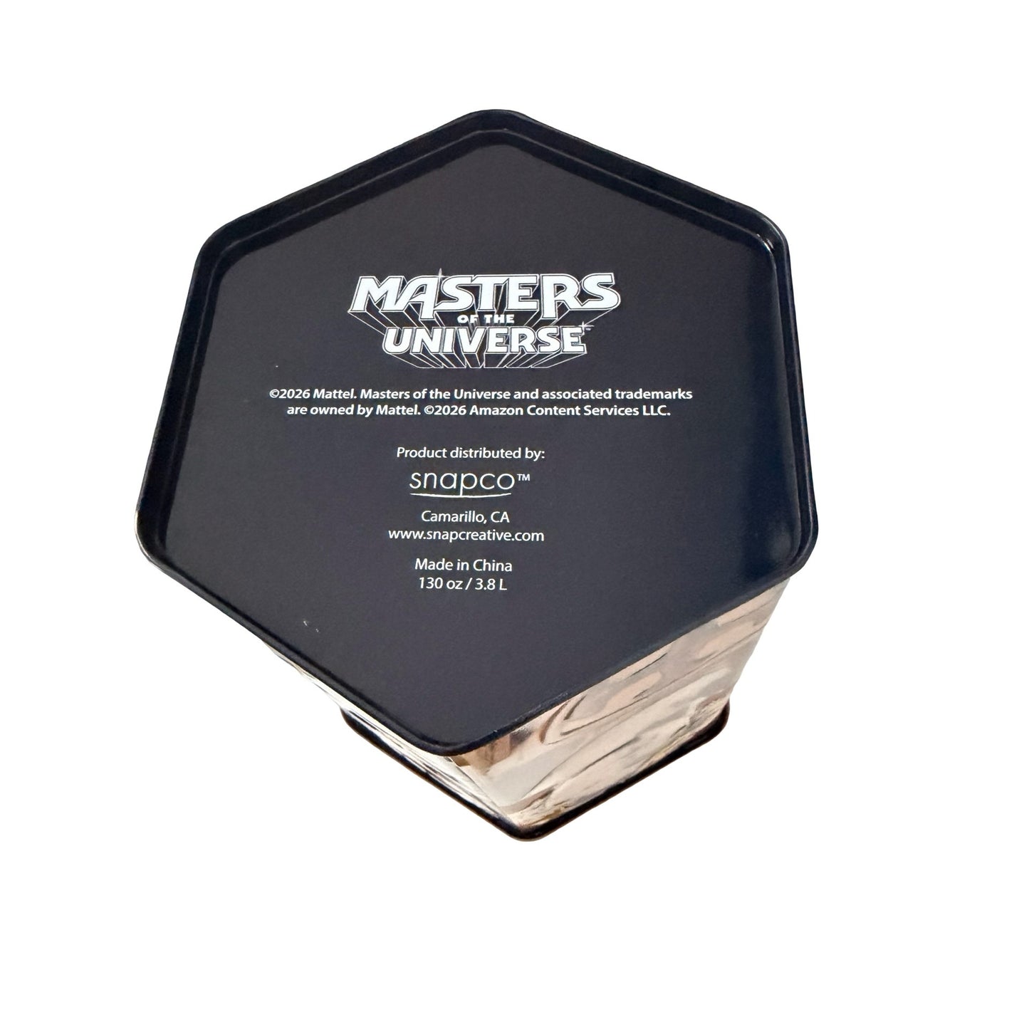 Masters of the Universe Collectible Metal Popcorn Bucket with Lid 130 oz Snapco 2026