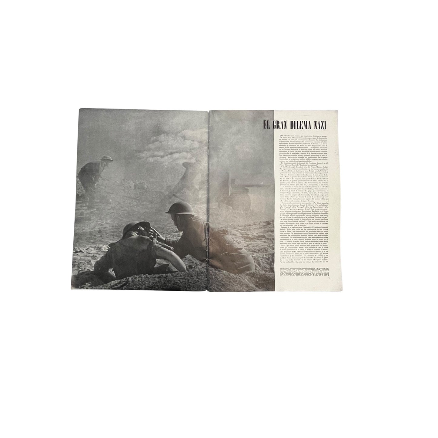 WWII En Guardia Magazine Año 2 No 6 Spanish Military Propaganda Tank Cover 1940s