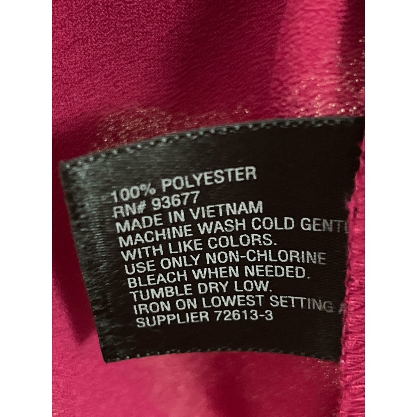 Worthington Woman Fuchsia Blouse with Back Zip Accent Size 3X