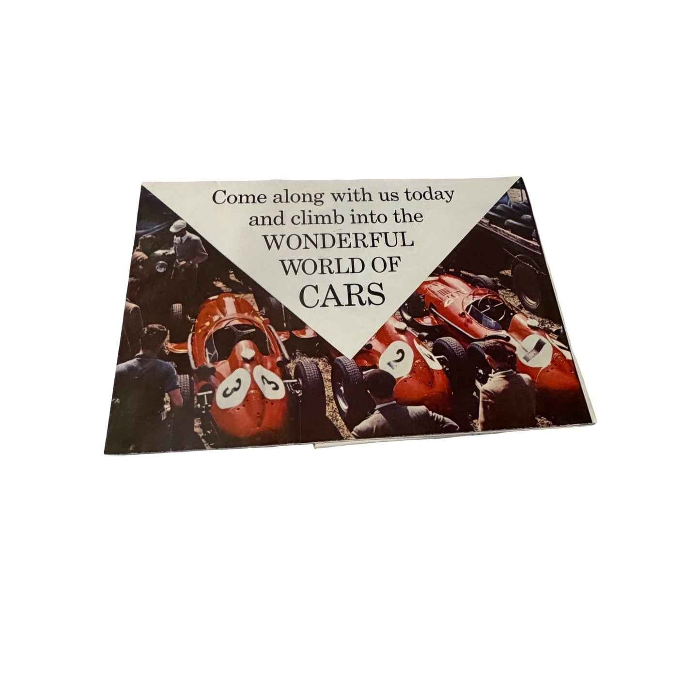 Vintage Automobile Quarterly Promotional Brochure Fold Out Racing Cars Connoisseur Classics