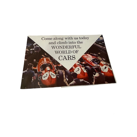 Vintage Automobile Quarterly Promotional Brochure Fold Out Racing Cars Connoisseur Classics