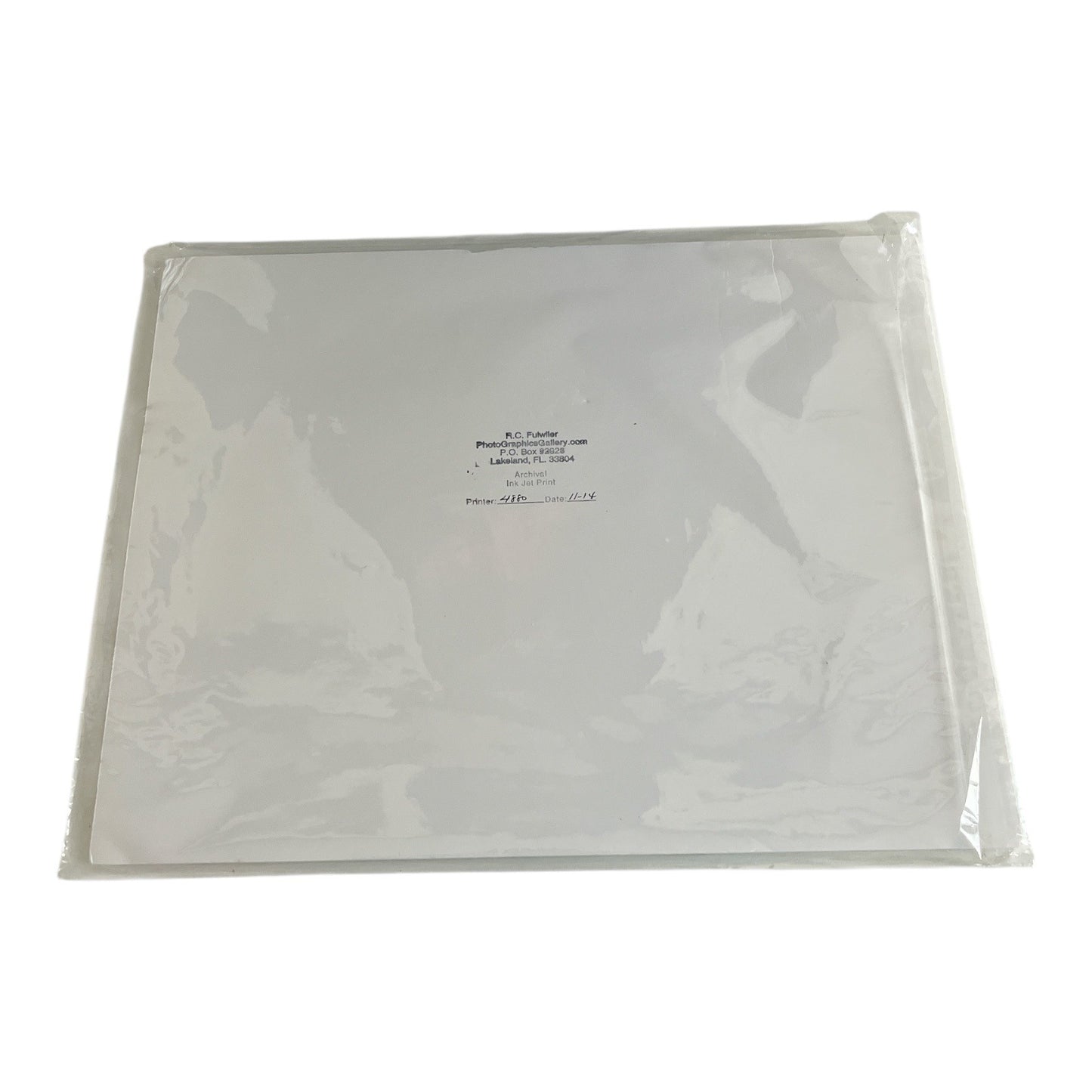 R.C. Fulwiler Signed Archival Inkjet Photograph “Ring Bell and Run…” – Bad Dog Humor Rustic Barn Print