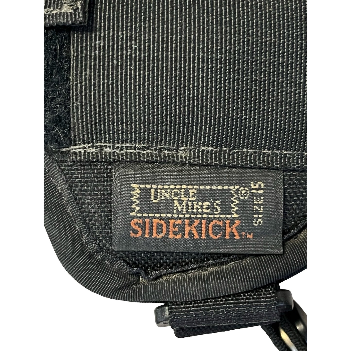 Uncle Mike’s Sidekick Shoulder Holster Size 15 Adjustable Black Nylon Gun Holster Rig
