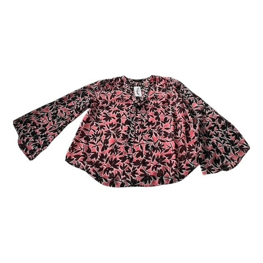 Jessica Simpson Women’s Blouse – Size M – Pink & Black – NWT