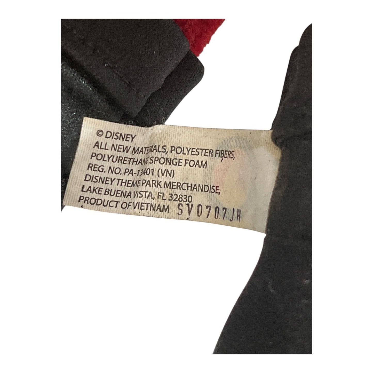 Vintage Disney Parks Santa Mickey Mouse Plush Christmas Holiday 19 Inch