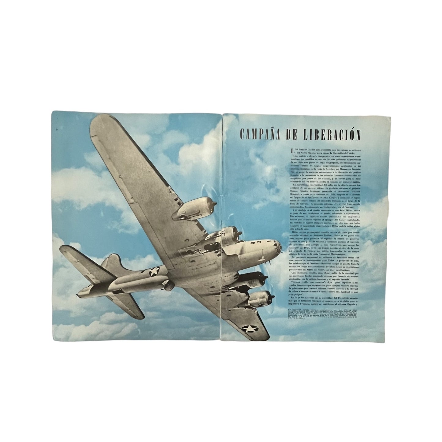 En Guardia Spanish WWII Magazine Tank Destroyer Cover US Propaganda Latin America 1940s