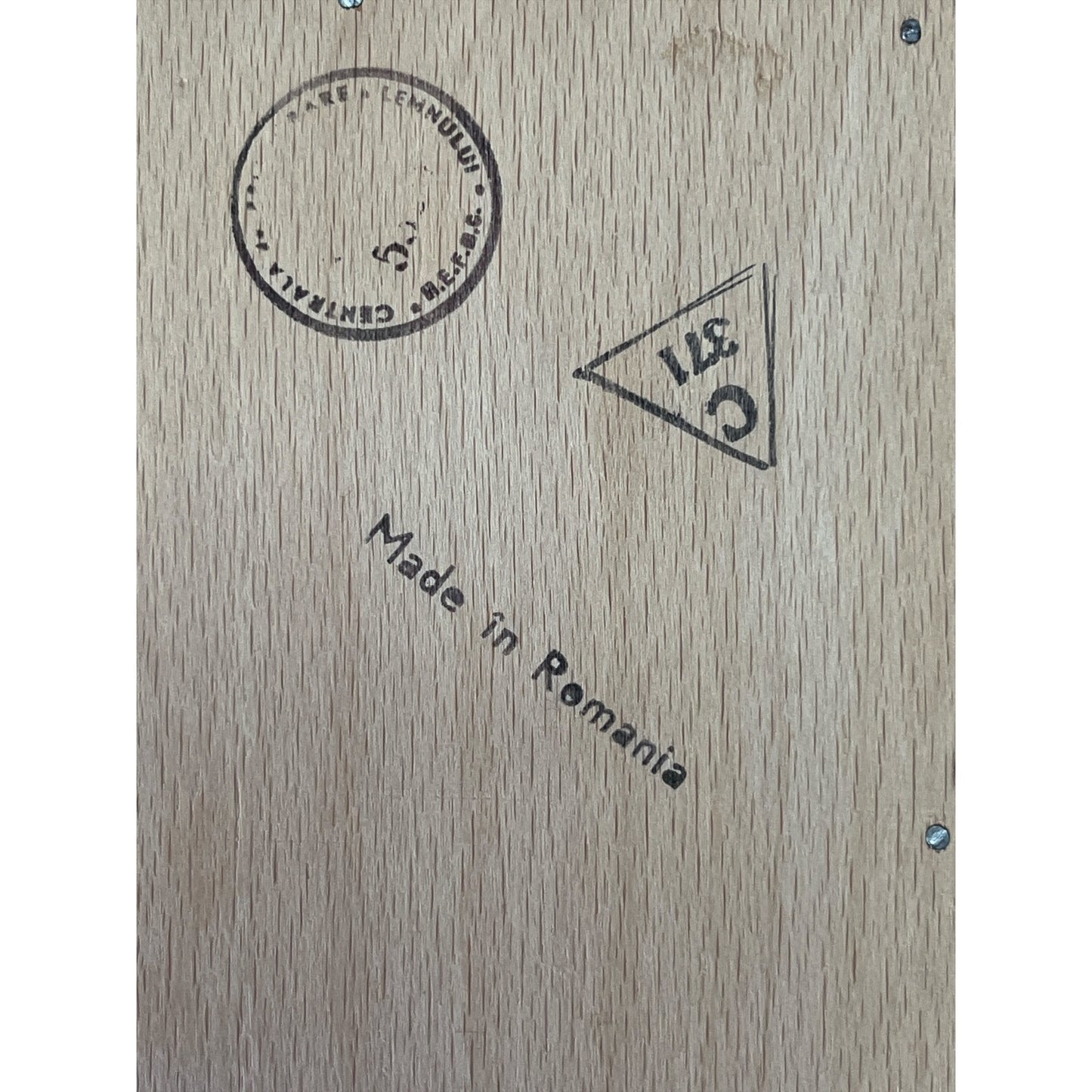 Vintage Wooden Cutlery Tray Organizer Made in Romania 1980s Beech Wood Silverware Drawer