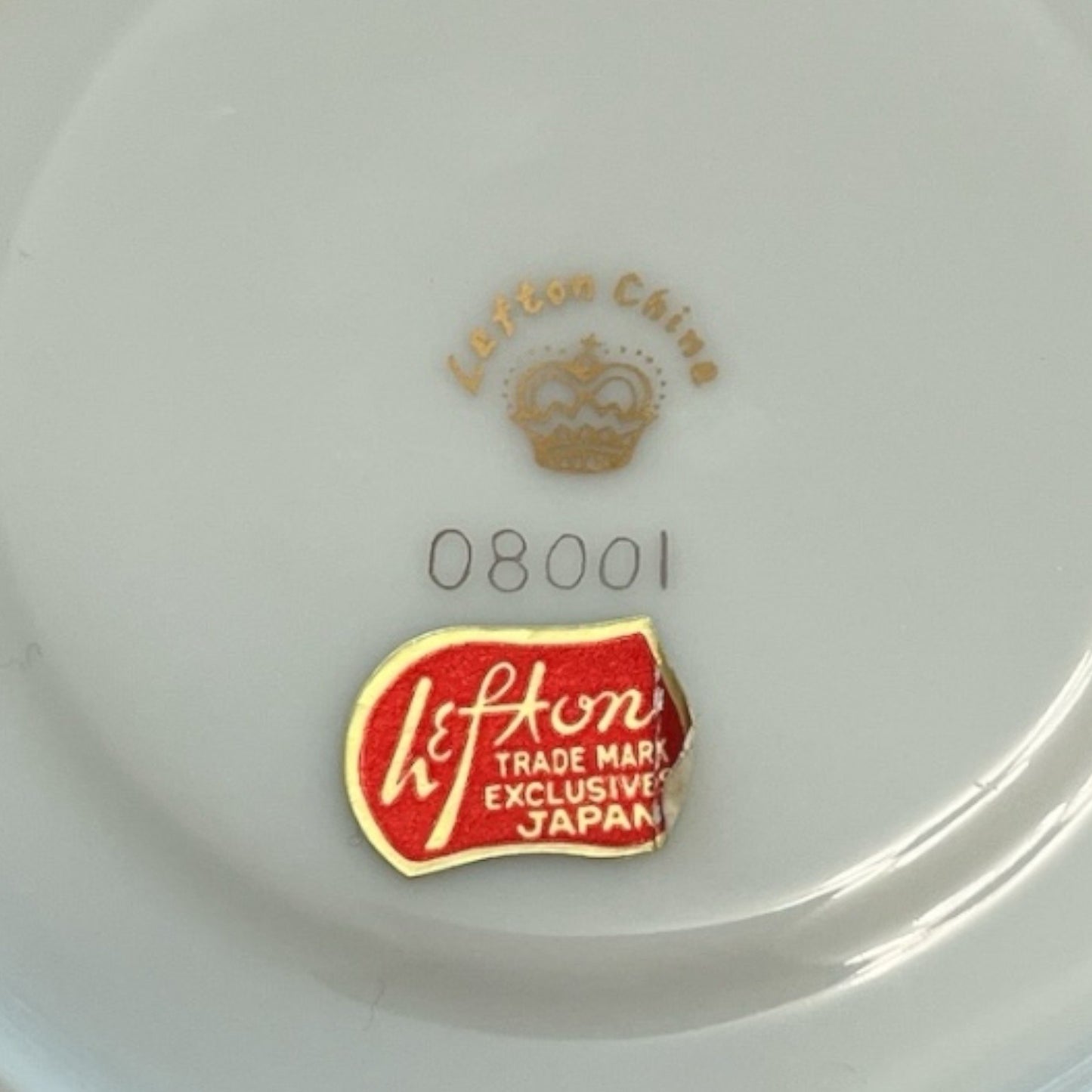 Vintage Lefton China Shamrock Musical Teacup & Saucer – “My Wild Irish Rose” – Made in Japan