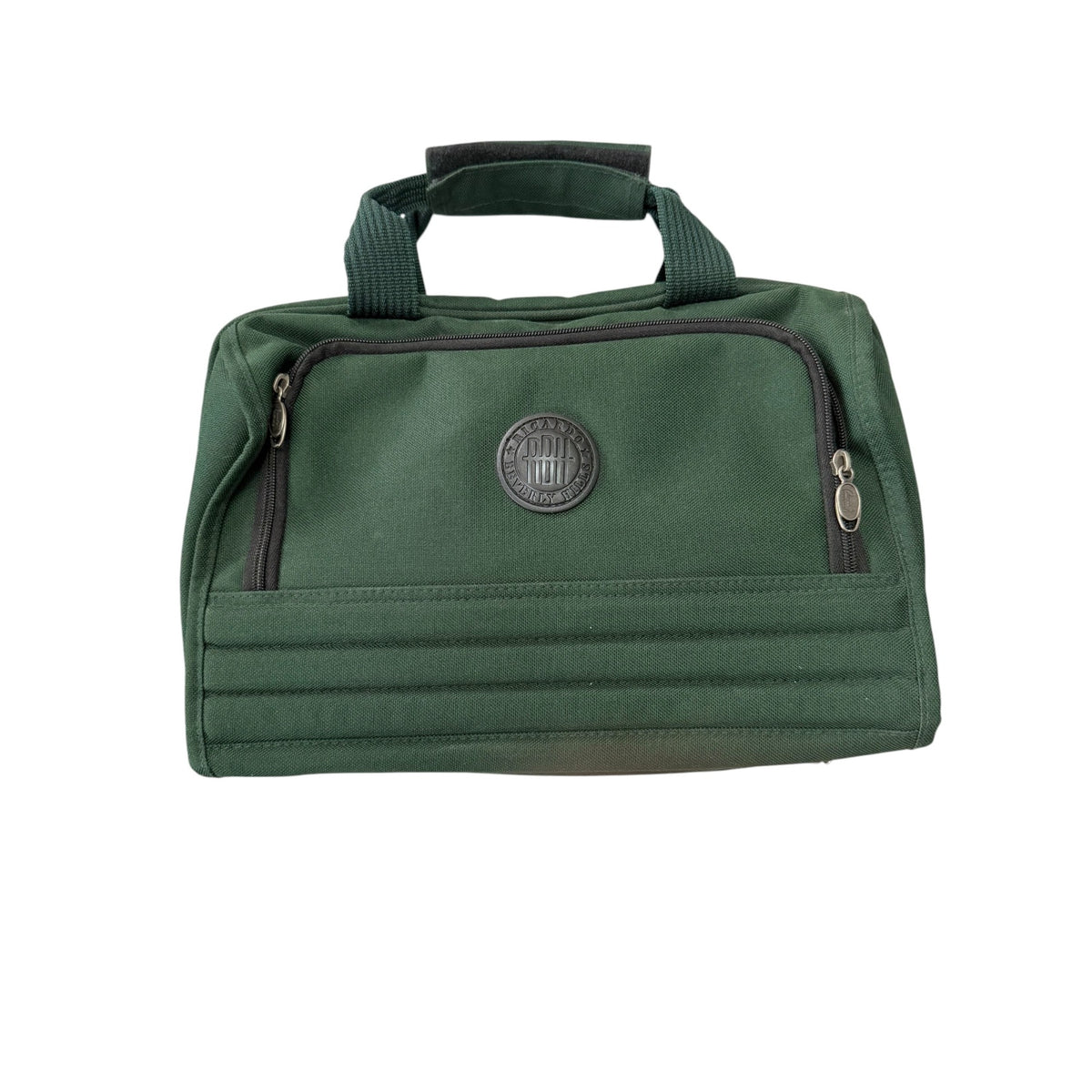 Vintage Ricardo Beverly Hills 2413 Hanging Travel Toiletry Organizer Green Y2K