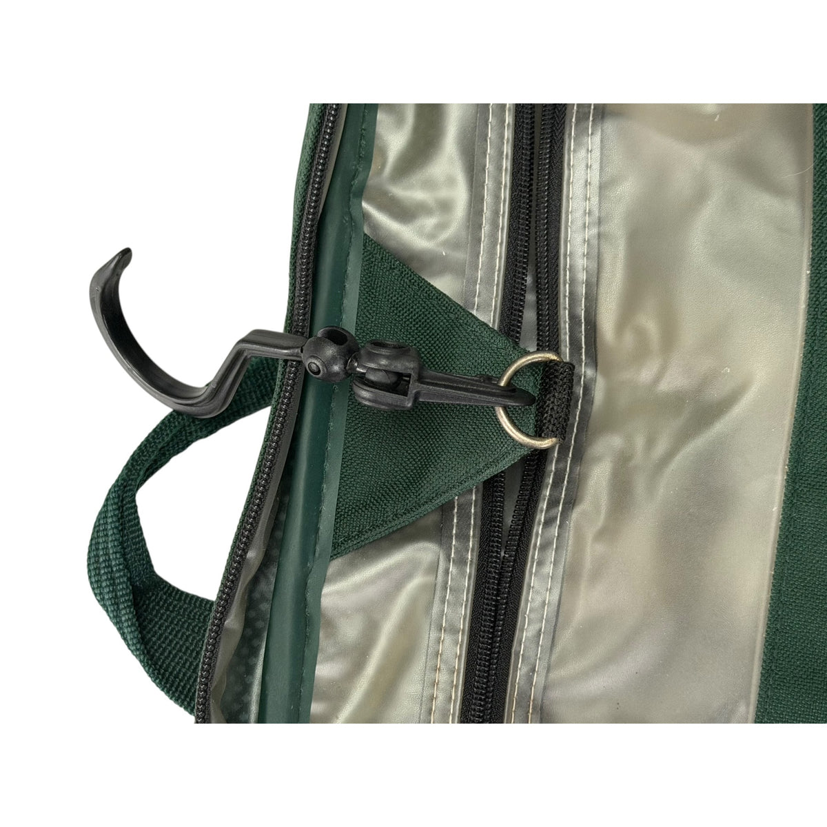 Vintage Ricardo Beverly Hills 2413 Hanging Travel Toiletry Organizer Green Y2K