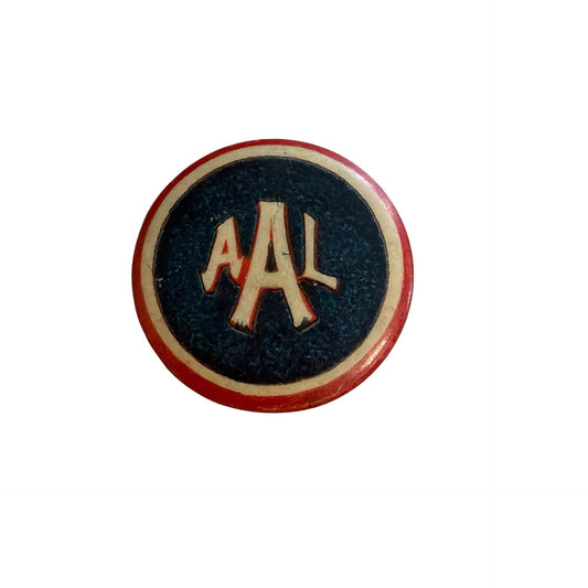 WWII US Army Antiaircraft Command AA Pinback Badge 3/4" Vintage 1940s Militaria