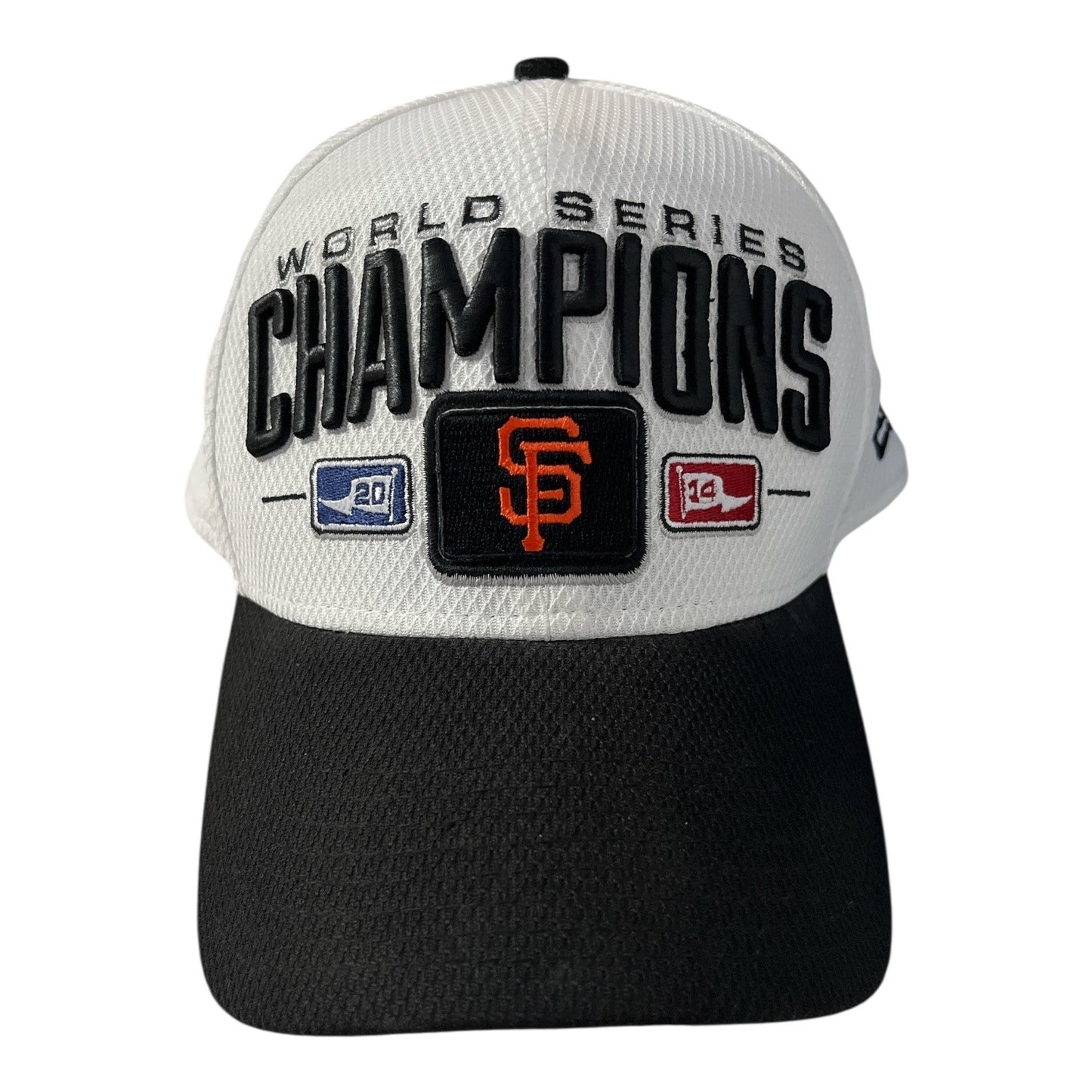 San Francisco Giants 2014 World Series Champions Hat – New Era 39THIRTY MLB Authentic Collection – Stretch Fit