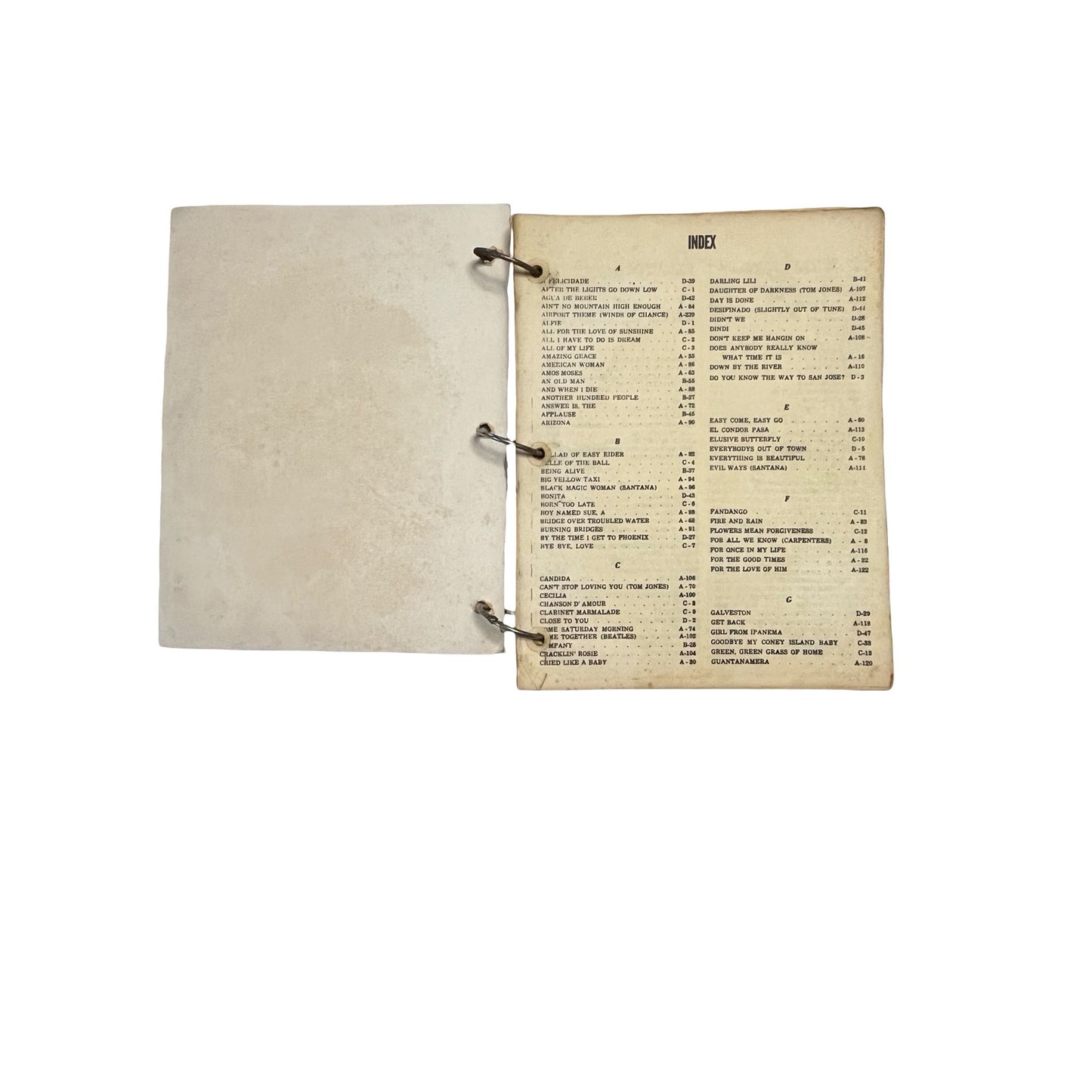 Vintage Requestfully Yours Chicago Edition Music Binder Songbook Lead Sheets 1950s 1960s