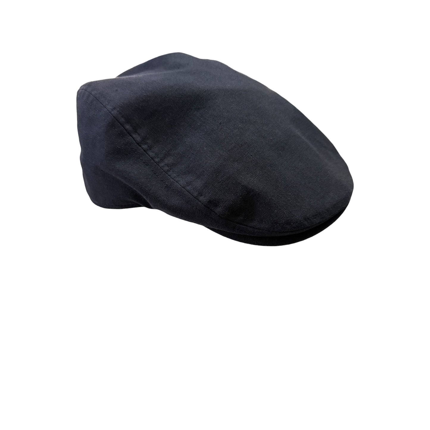 Levi's Linen Blend Ivy Flat Cap Newsboy Driving Hat Navy Blue L/XL
