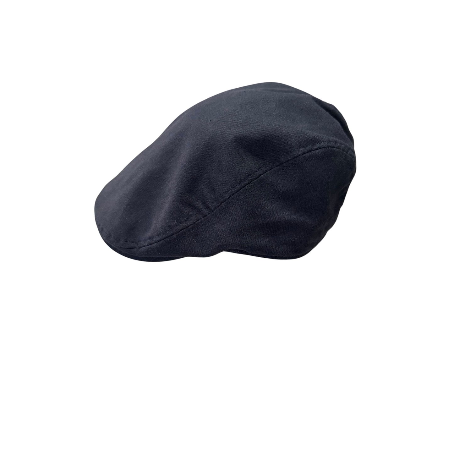 Levi's Linen Blend Ivy Flat Cap Newsboy Driving Hat Navy Blue L/XL