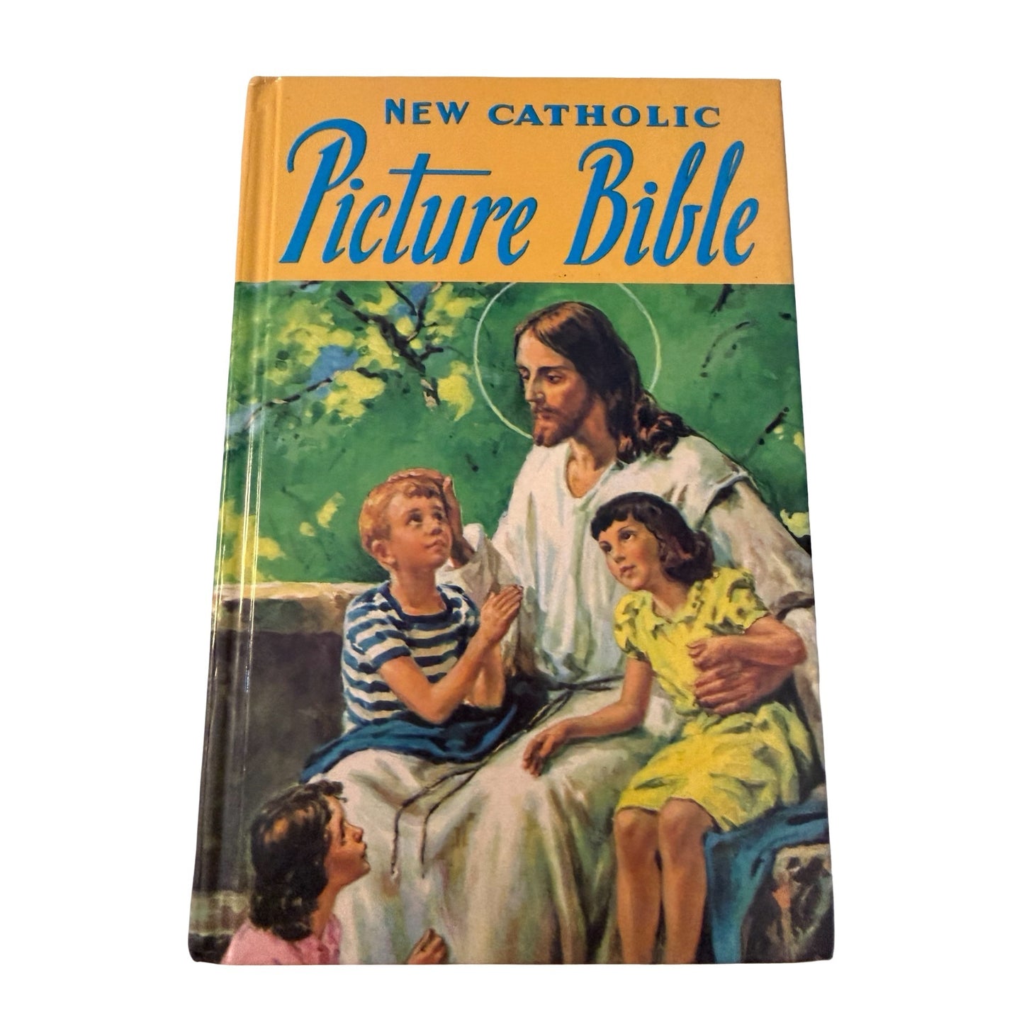 New Catholic Picture Bible Illustrated Children's Bible Hardcover ISBN 089942435X
