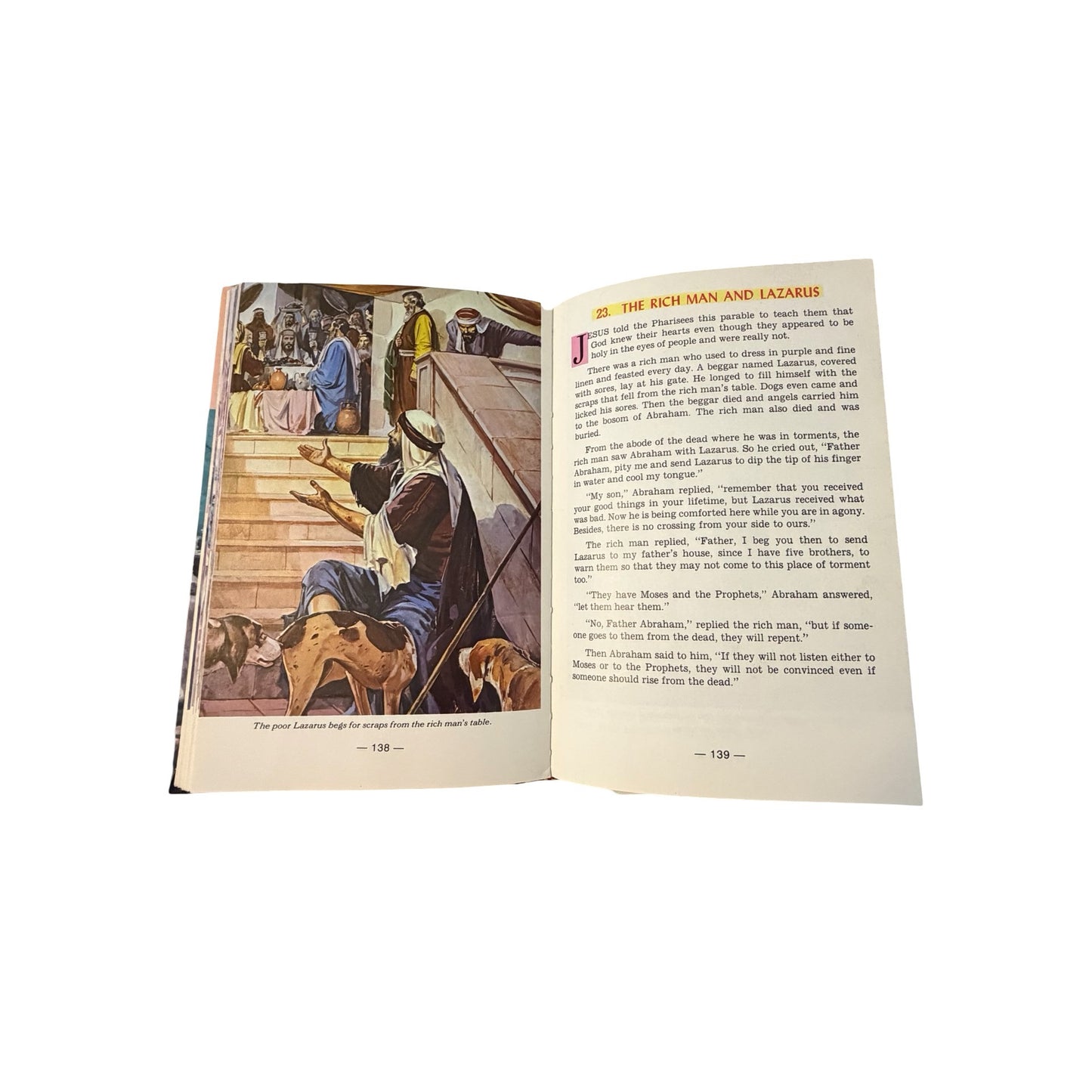 New Catholic Picture Bible Illustrated Children's Bible Hardcover ISBN 089942435X