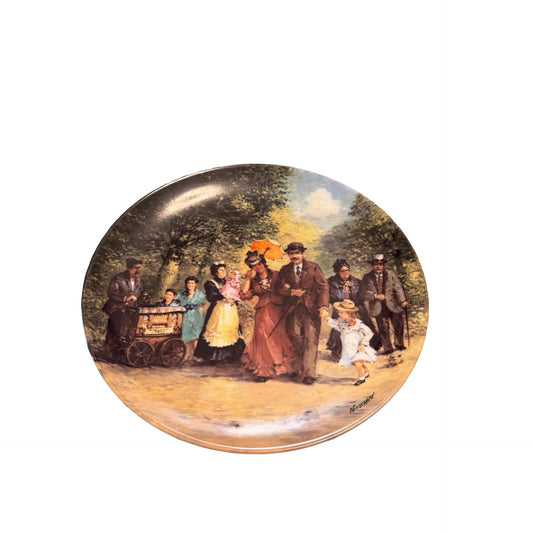 Berlin Design Collector Plate B-702 Die Ferienwoche Familie Kappelmann Nitschke 1894