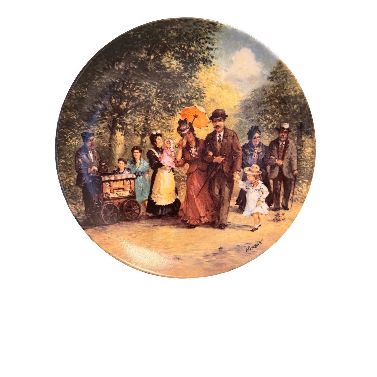 Berlin Design Collector Plate B-702 Die Ferienwoche Familie Kappelmann Nitschke 1894