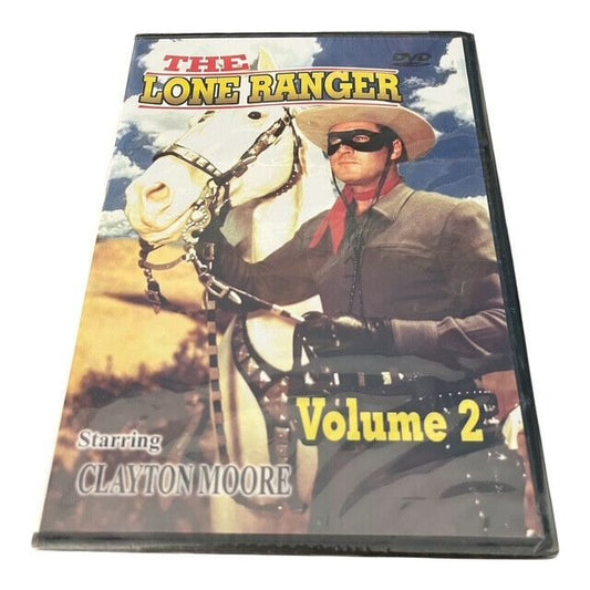 The Lone Ranger Volume 2 DVD \[Slim Case] – New Sealed – Classic Western TV Series