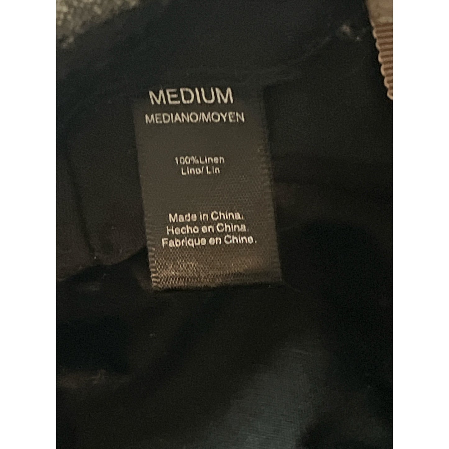 Bailey of Hollywood Men’s Linen Flat Cap – Size Medium