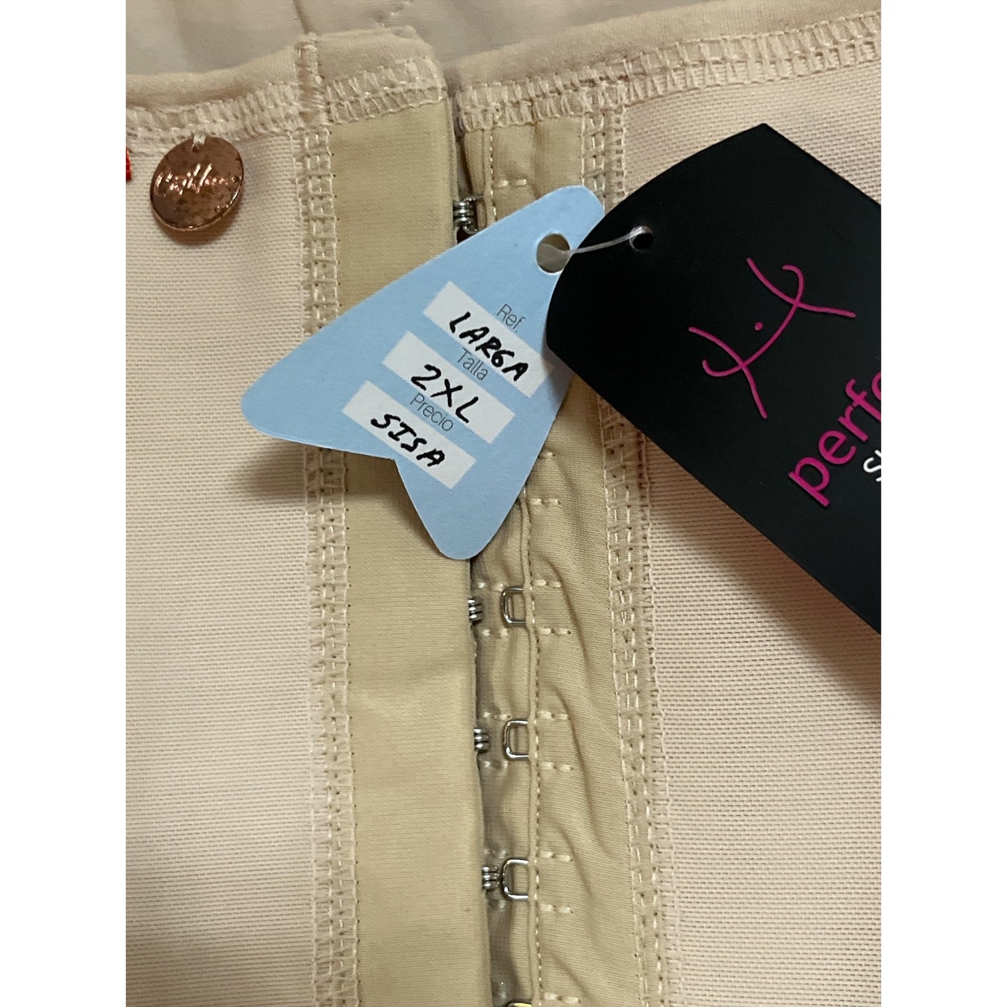 Protelá Perfect Shape Full Body Shaper 2XL Nude Compression Bodysuit New With Tags