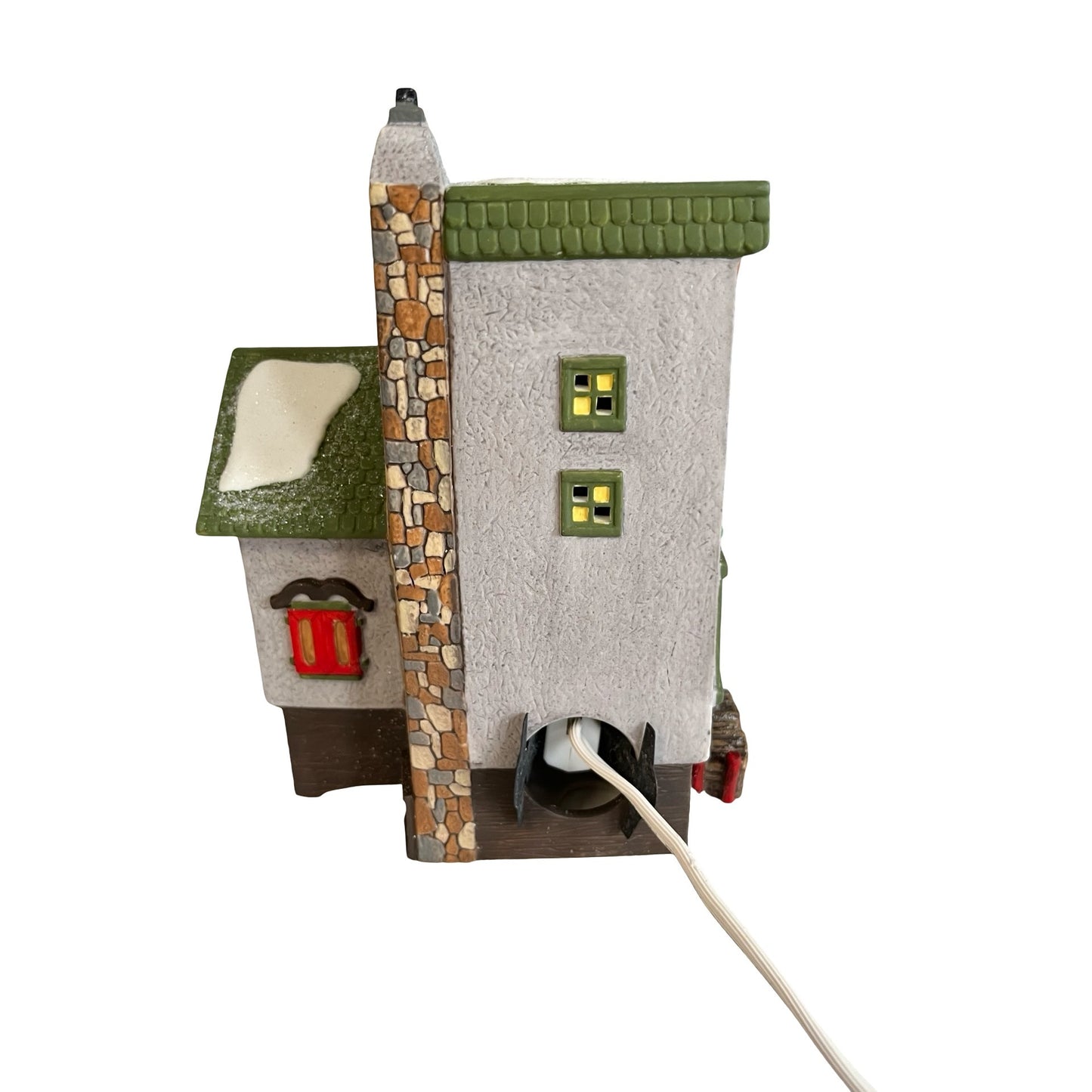 Department 56 North Pole Series Santa’s Bell Repair 56389 Lighted Building 1996
