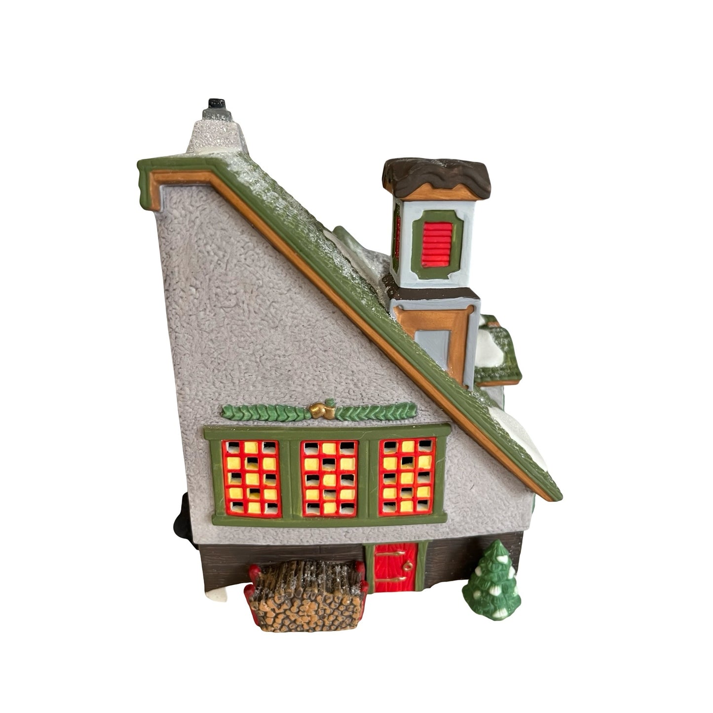 Department 56 North Pole Series Santa’s Bell Repair 56389 Lighted Building 1996