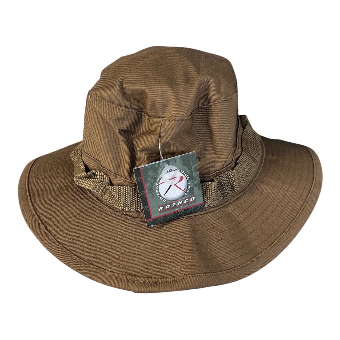 Rothco Rollins Lacrosse Boonie Hat Size 7 Brown Military Sun Hat