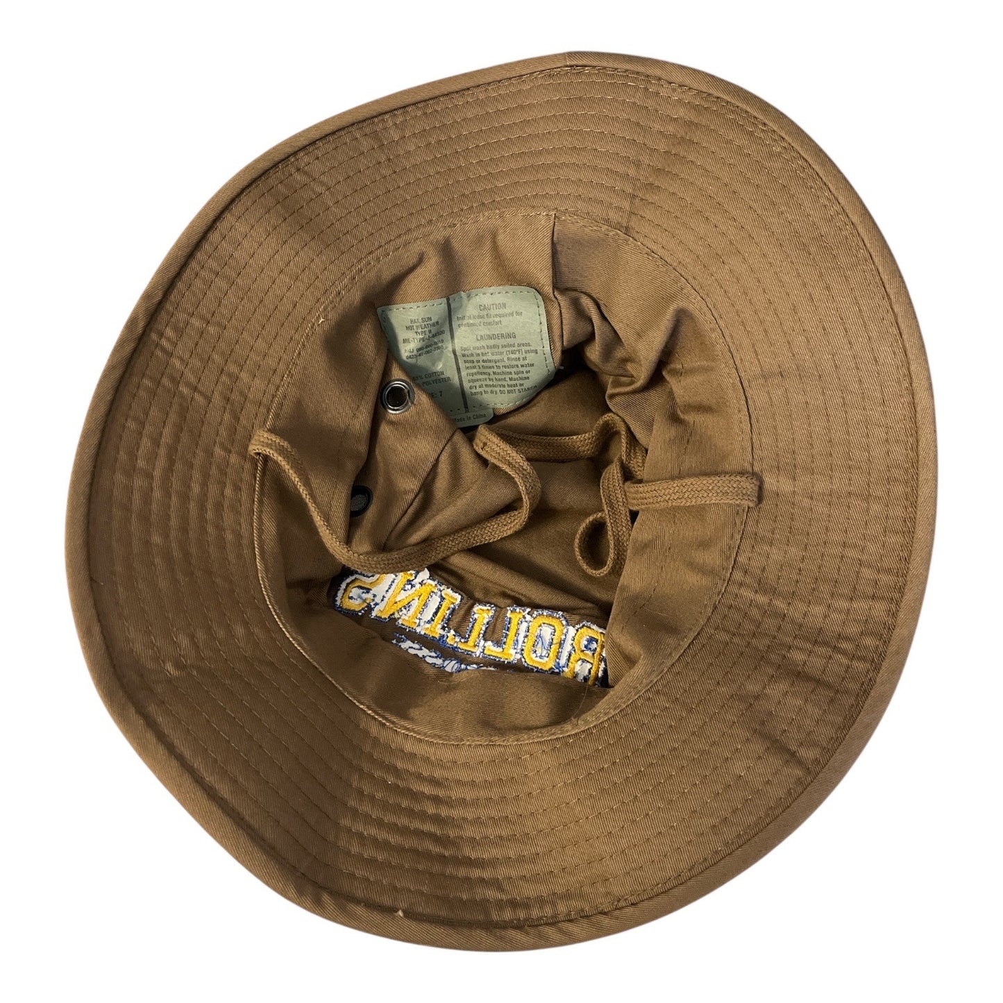 Rothco Rollins Lacrosse Boonie Hat Size 7 Brown Military Sun Hat