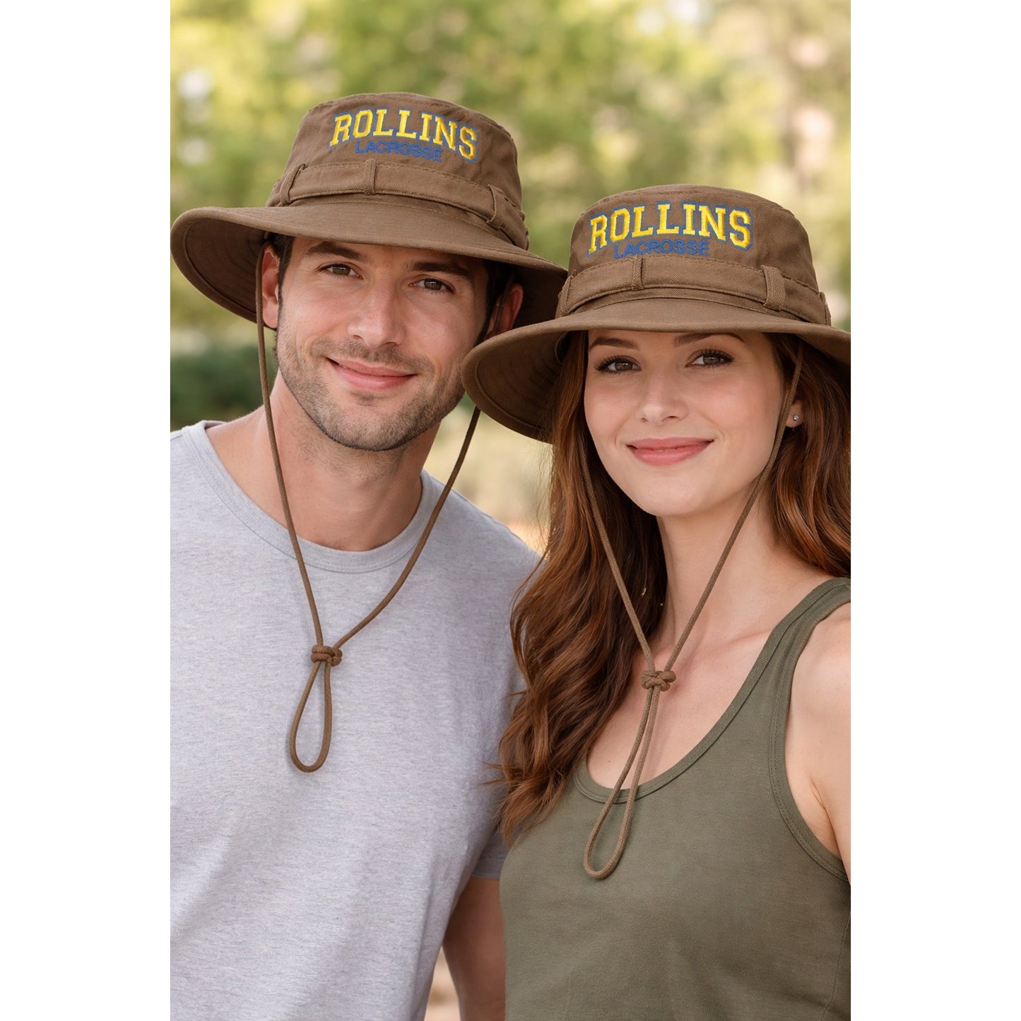 Rothco Rollins Lacrosse Boonie Hat Size 7 Brown Military Sun Hat