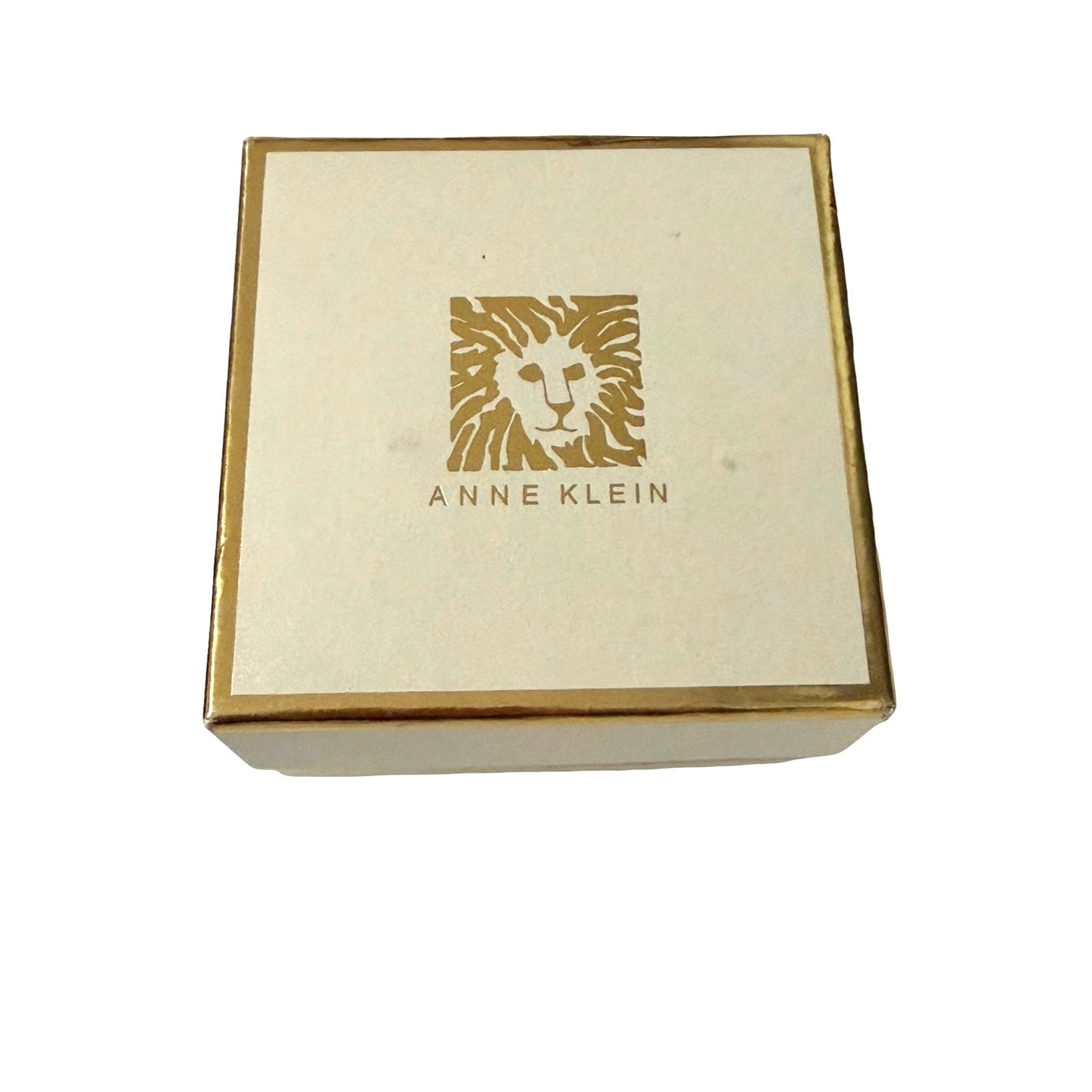 Anne Klein Bluebird Brooch Gold Tone Blue Enamel Rhinestone Bird on Branch Pin w Box