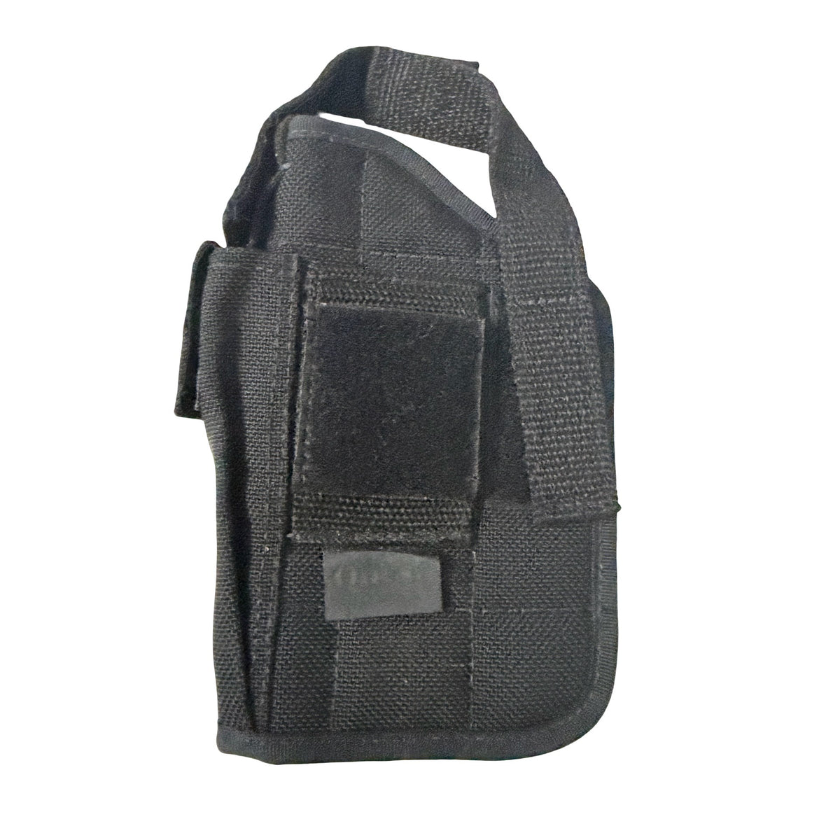Quest Black Nylon Belt Holster Size 9 Snap Retention Strap 7x4