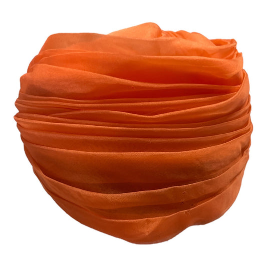 Vintage 1950s Mr. John Boutique Orange Chiffon Turban – Designer to Hollywood Stars