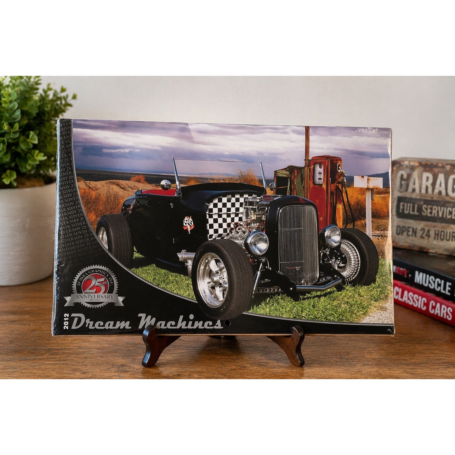 2012 Dream Machines Classic Car Calendar Spartagraphics 25th Anniversary Sealed