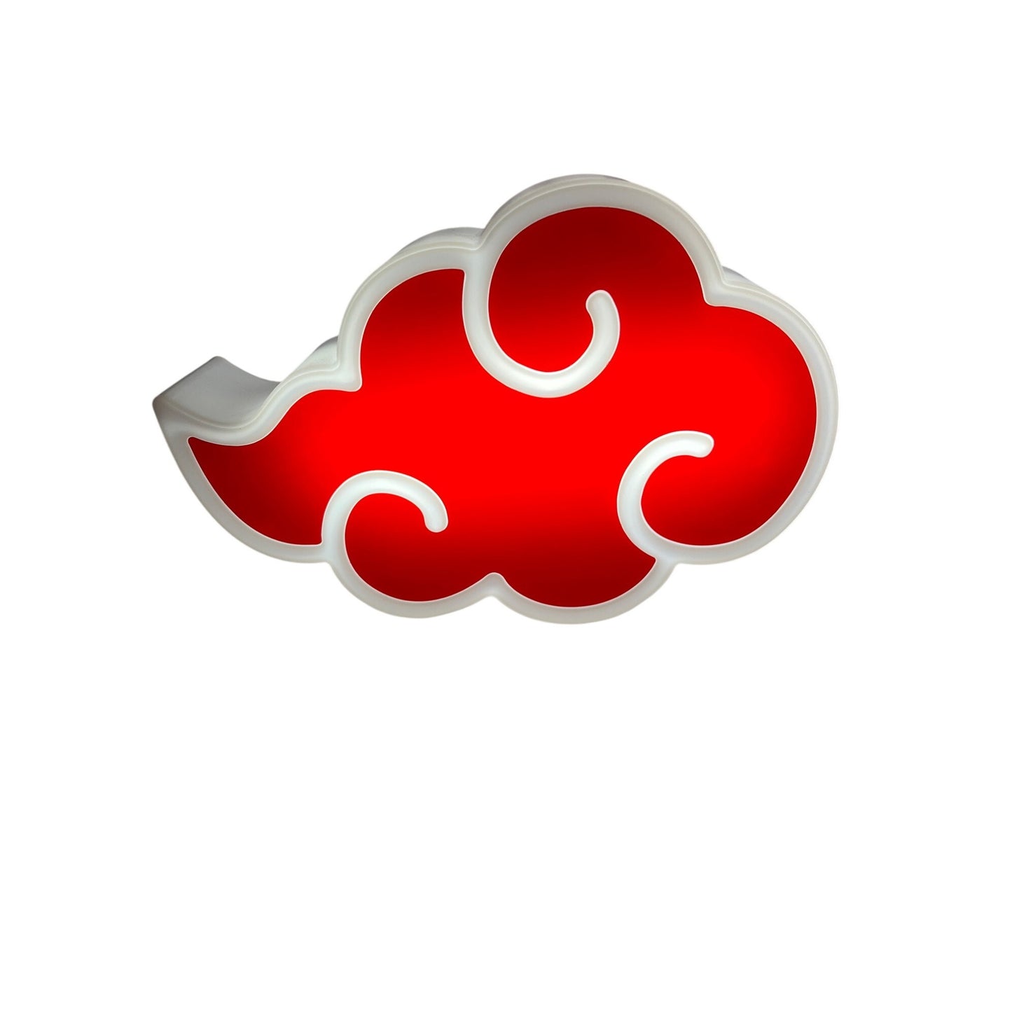 Naruto Shippuden Akatsuki Cloud LED Lamp ABYstyle Red Light Anime Wall Decor