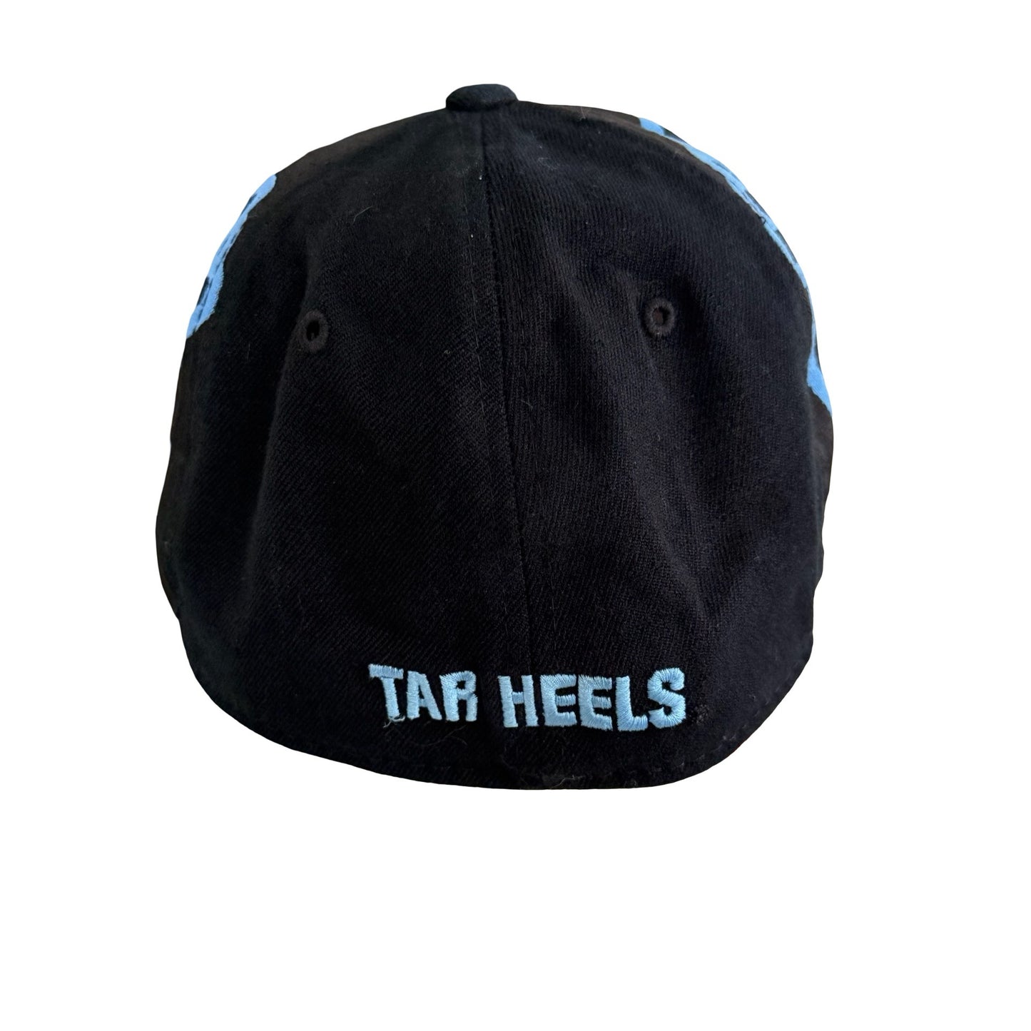 North Carolina Tar Heels UNC Top of the World One-Fit Black Blue Footprint Hat
