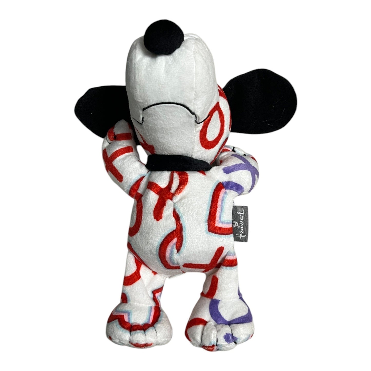 Hallmark Snoopy Plush XO Hearts Valentine Dog Stuffed Animal 2022